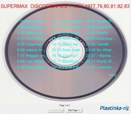 Supermax 1 - DVD-AUDIO 1977-83