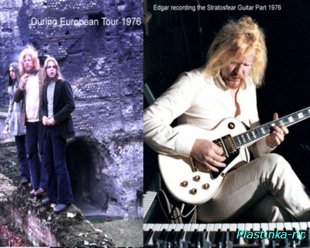 ANGERINE DREAM - Stratosfear 1976, Cyclone 1978, Force Majeure 1979