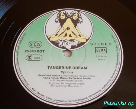 ANGERINE DREAM - Stratosfear 1976, Cyclone 1978, Force Majeure 1979