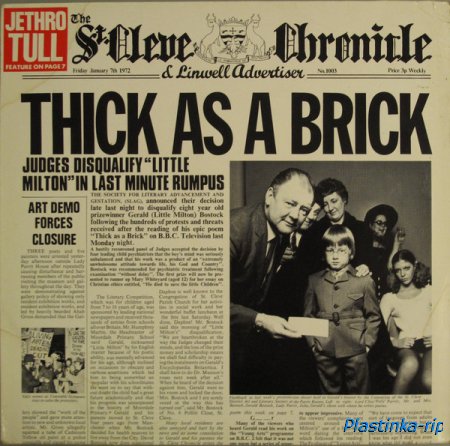 Jethro Tull &#8206; Thick As A Brick (1972/1981)
