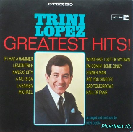 Trini Lopez &#8206;– Greatest Hits! (1966)