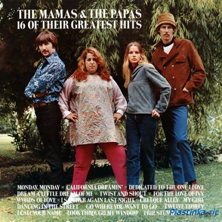 The Mamas & The Papas &#8206; 16 Of Their Greatest Hits (1980)