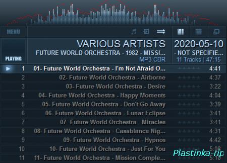 Future World Orchestra - 1982 (lp) 1983 (lp) 1987 (cd) 2000 (cd) + 5 mp3 disc