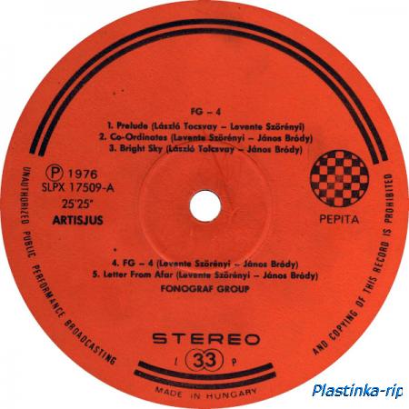 Fonograf - FG-4 [LP] - 1976