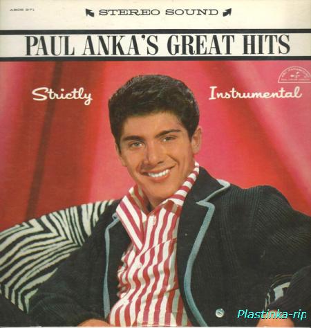 Paul Anka &#8206;– Paul Anka's Great Hits Strictly Instrumental