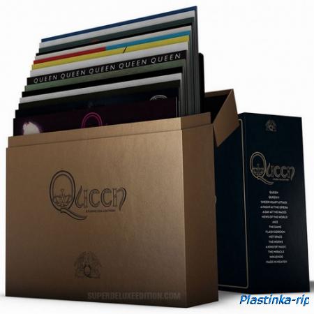 Queen – The Studio Collection US Pressed Color Vinyl Box Set