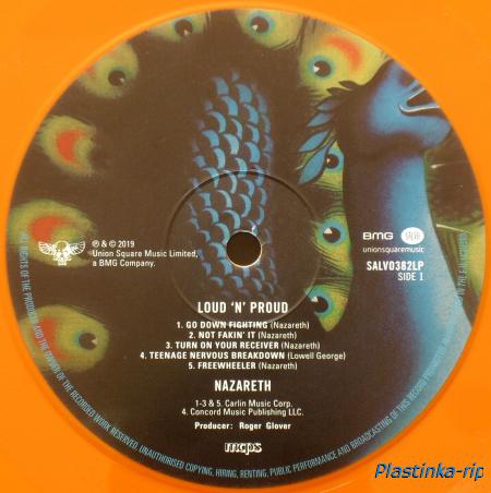 Nazareth - Loud'N'Proud - 1973(2019, Reissue, Remastered)
