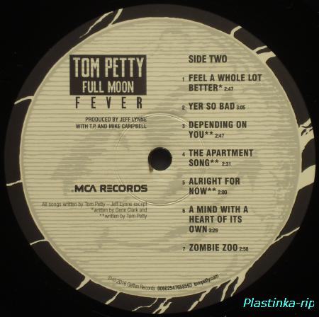 Tom Petty - Full Moon Fever - 1989(Reissue, Remastered, 180g)