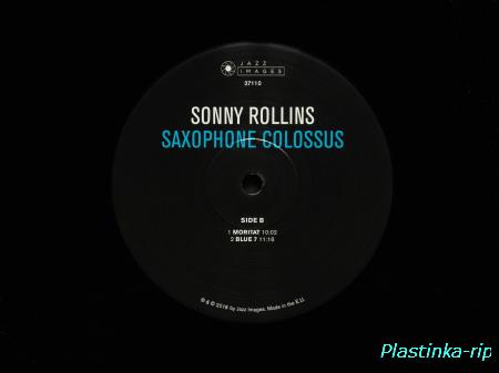 Sonny Rollins - Saxophone Colossus - 1957(Deluxe Edition, Limited Edition, Reissue, 180g)