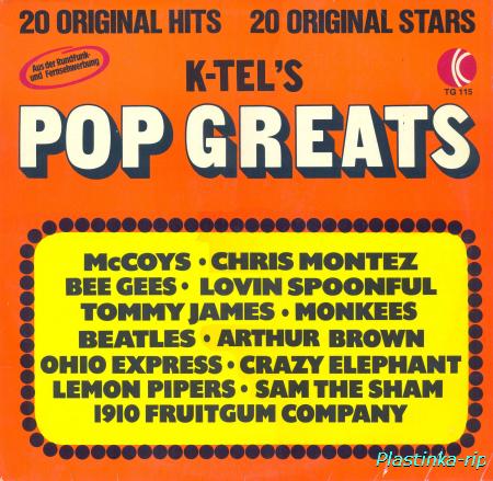 K-Tel's POP GREATS - 20 Original Hits 20 Original Stars
