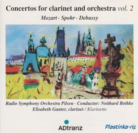 Mozart - Spohr - Debussy - Concertos for clarinet and orchestra vol. 2 - Radio Symphony Orchestra Pilsen