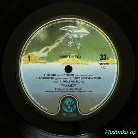 Thin Lizzy - Johnny The Fox - 1976(2020,Reissue)