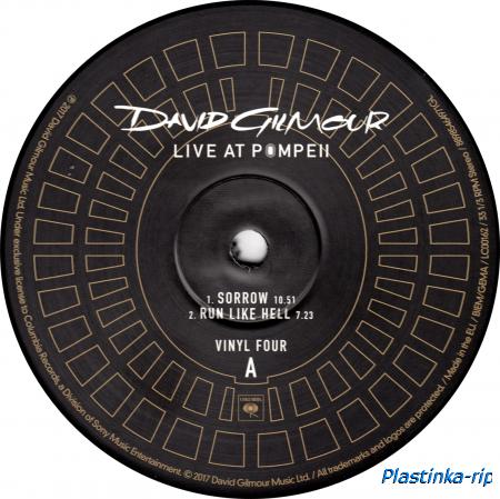 David Gilmour - Live At Pompeii[1st Press]