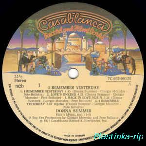 Donna Summer - I Remember Yesterday 1977