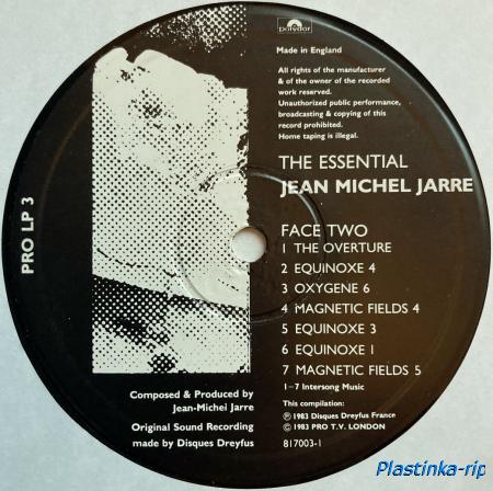 Jean Michel Jarre - The Essential Jean Michel Jarre 1983