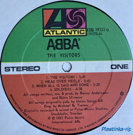 ABBA &#8206;- The Visitors 1981