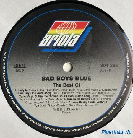 Bad Boys Blue - The Best Of 1991 2xLP