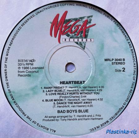 Bad Boys Blue - Heartbeat 1986