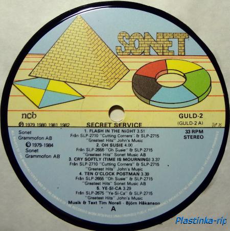Secret Service - Sonets Guldskiveartister 1984