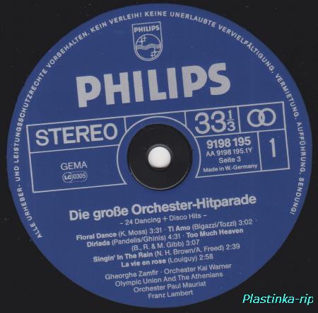 Die grosse Orchester-Hitparade 24 dancing + disco hits