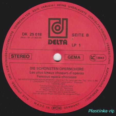 Chor der Deutschen Staatsoper Berlin, Staatskapelle Berlin, Otmar Suitner &#8206;– Die Sch&#246;nsten Opernch&#246;re