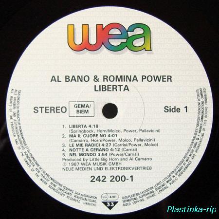 Al Bano & Romina Power &#8206;– Libert&#224;!