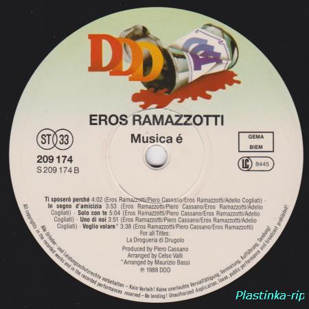 Eros Ramazzotti &#8206;– Musica &#200;