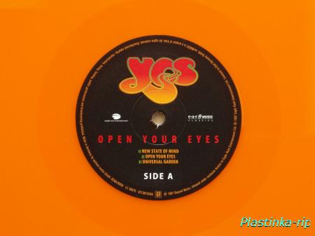 Yes - Open Your Eyes - 1997(2019,Reissue,Limited Edition, Numbered, Orange, Red)