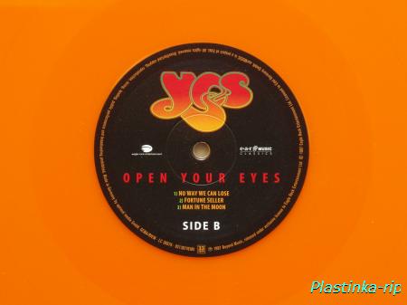 Yes - Open Your Eyes - 1997(2019,Reissue,Limited Edition, Numbered, Orange, Red)