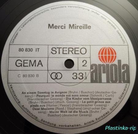 Mireille Mathieu &#8206;– Merci Mireille