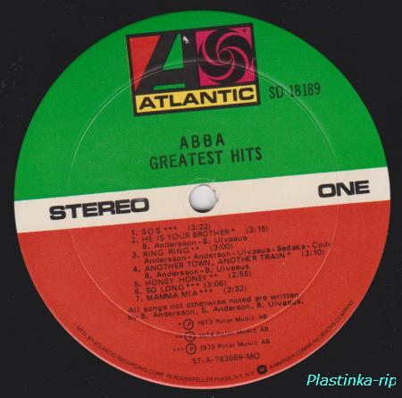 ABBA &#8206;– Greatest Hits
