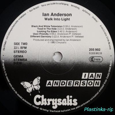 Ian Anderson &#8206;– Walk Into Light