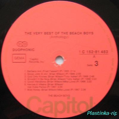 The Beach Boys &#8206;– The Very Best Of The Beach Boys (Anthology 1963-69)