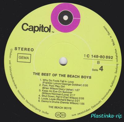 The Beach Boys &#8206;– The Best Of The Beach Boys