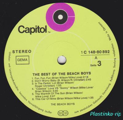 The Beach Boys &#8206;– The Best Of The Beach Boys