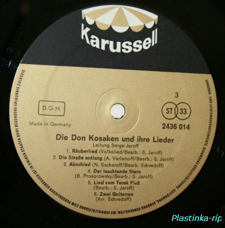 Don Kosaken Chor Serge Jaroff &#8206;– Die Don Kosaken und ihre Lieder