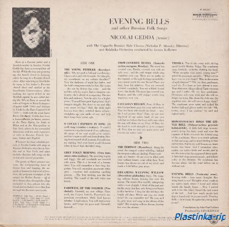Nicolai Gedda &#8206;– Evening Bells & Other Russian Folk Songs