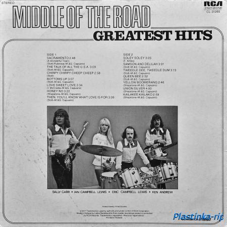 Middle Of The Road – Greatest Hits