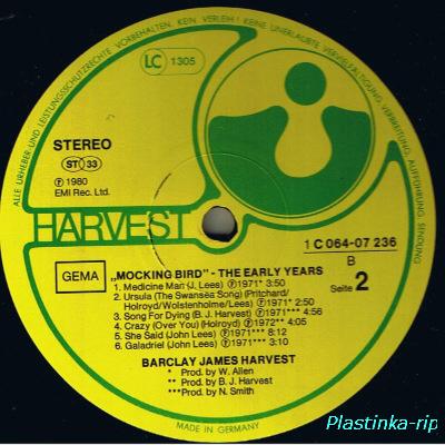 Barclay James Harvest &#8206;– Mocking Bird - The Early Years