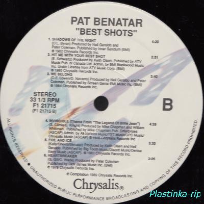 Pat Benatar &#8206;– Best Shots