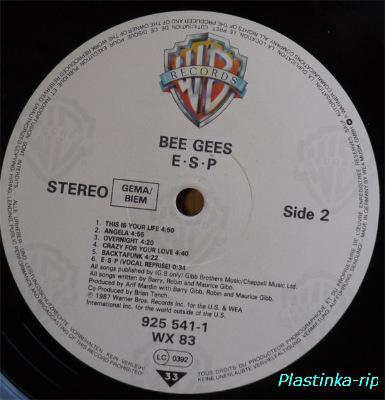 Bee Gees &#8206;– E•S•P