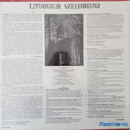 Saint Nicholas Russian Orthodox Choir &#8206;– Liturgical Millenium