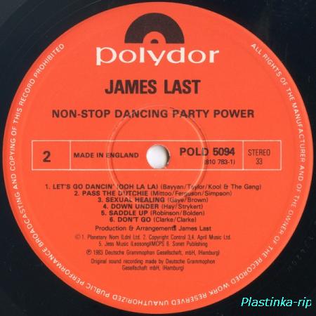 James Last - Non stop dancing '83. Party power