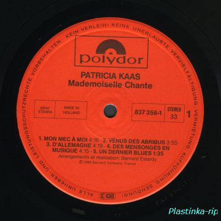 Patricia Kaas – Mademoiselle Chante…