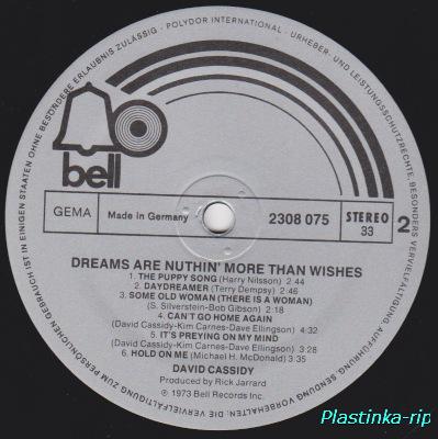 David Cassidy &#8206; Dreams Are Nuthin' More Than Wishes....