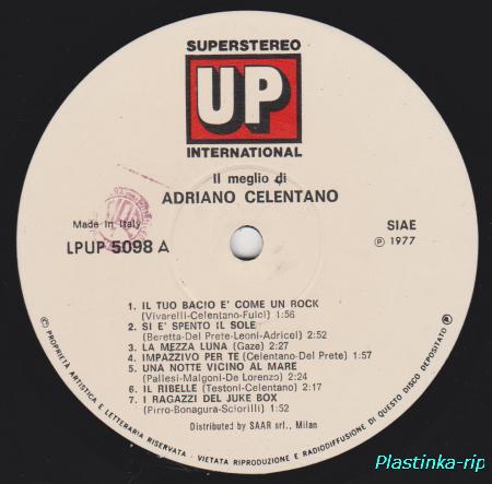 Adriano Celentano &#8206; Il Meglio Di Adriano Celentano