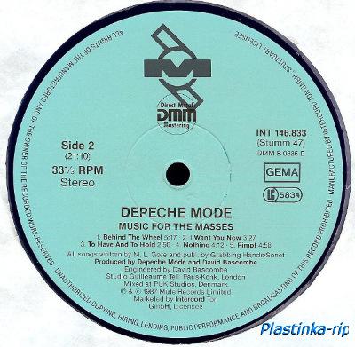 Depeche Mode &#8206; Music For The Masses