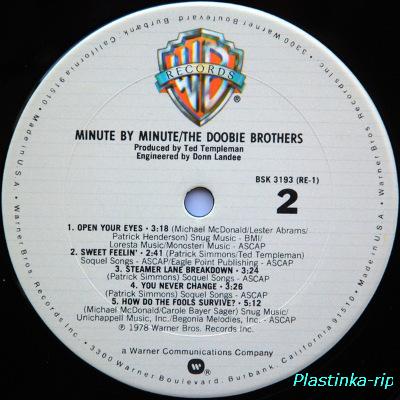 The Doobie Brothers &#8206; Minute By Minute