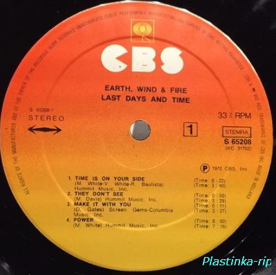 Earth, Wind & Fire &#8206; Last Days And Time