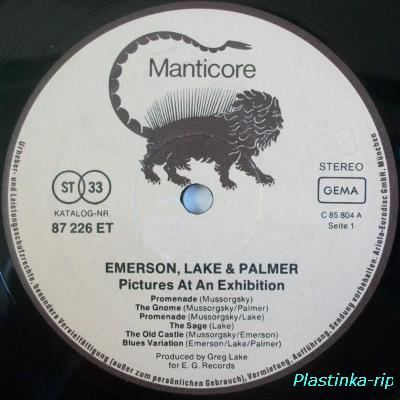 Emerson, Lake & Palmer &#8206; Pictures At An Exhibition Live